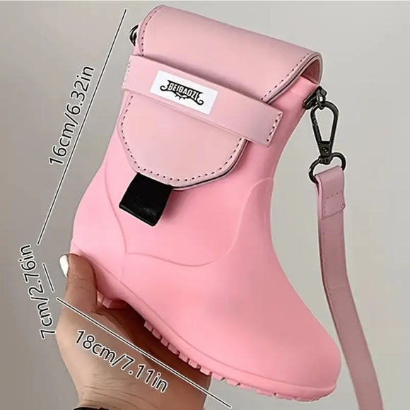 Vibrant Cartoon Design Crossbody Shoulder Bag - Buckle Closure - Picture 5 of 5